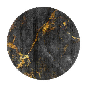 Black Guld Marble, Natural Mönster.