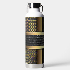 BLACK & GULD MODERN STRIPED LOOK MÖNSTER