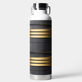 BLACK & GULD MODERN STRIPED LOOK MÖNSTER