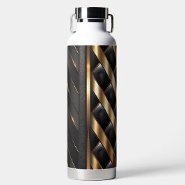 BLACK & GULD MODERN WEAVE LOOK MÖNSTER