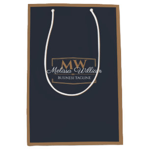 Black Guld Monogram