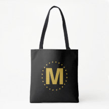 Black Guld Monogram