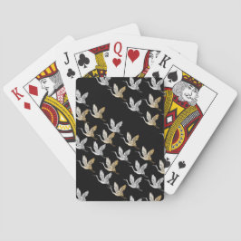 Black Guld Oriental Chic Elegant Casinokort