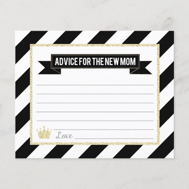 Black Guld Prince Advice for New Mamma (Framsida)