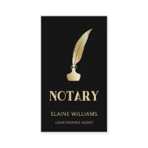 Black Guld QR Notary Loan Signing Agent