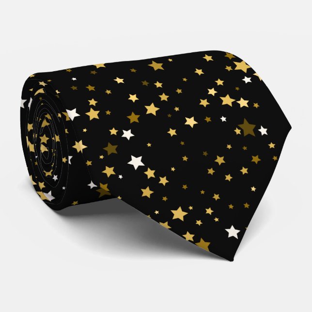 Black Guld Star Mönster Work, Studenten, Gift Slips (Rullad)