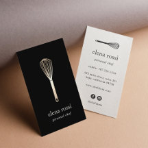 Black & Guld Whisk | Chef Catering Bakery