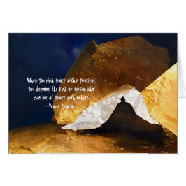 Black Guld Yoga Meditation Instructor Reiki Master OBS Kort