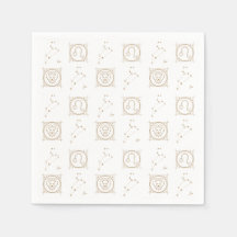 Black & Guld Zodiac Leo Astrology Stjärntecken Squ