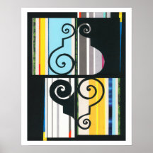Black Gult Blue HAVANA Night Collage