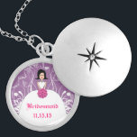 Black Hair Lavender Bröllop Bridesmaid Necklace Berlockhalsband<br><div class="desc">Unika gåvor för brunettstensjungar, Kortsaksnecklaces Välj antingen Silver Plated Guld Avsluta eller Sterling silver Unik Personlig Anpassningsbar !st jul Gift Bröllop Keepsak Bröllopsfest Necklaces - för att ändra bakgrund färg - klicka på anpassa - klicka på Redigera - välj sista verktyg i rullgardinsmenyn och välj från ett av de färger...</div>
