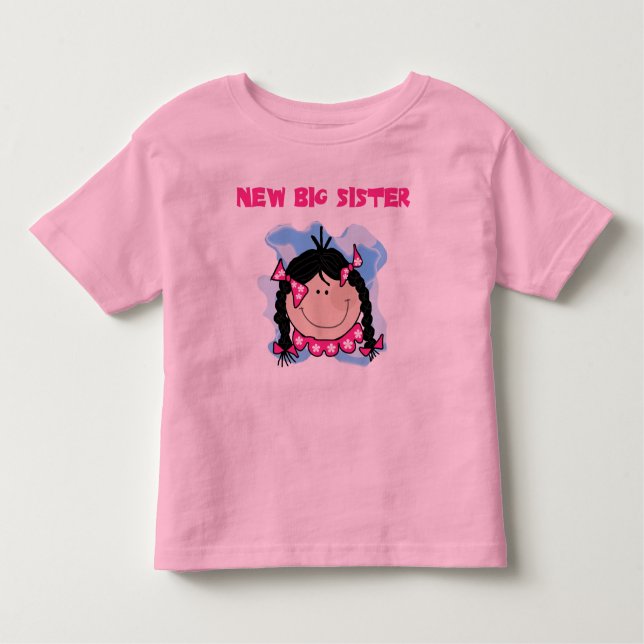 Black Hair New Big Sister Tee (Framsida)