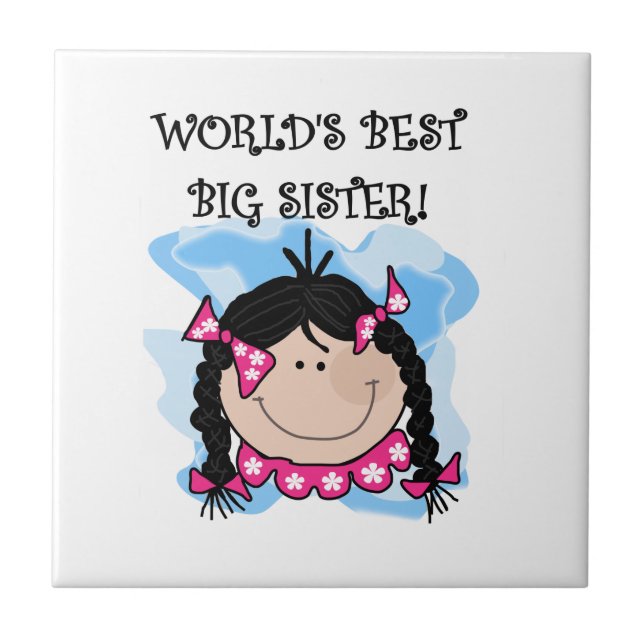 Black Hair World's Best Big Sister-presenter Kakelplatta (Framsidan)