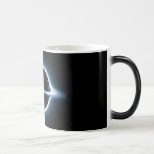 Black Hål Accrement Disk Cosmic Art Magisk Mugg
