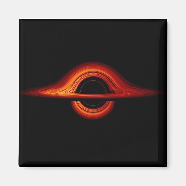 Black Hål Accretion Disk Magnet (Framsidan)