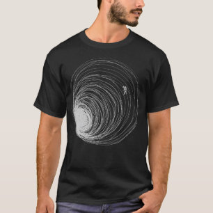 Black Hål Astronaut Borttappad in Space by tobe Fo T Shirt