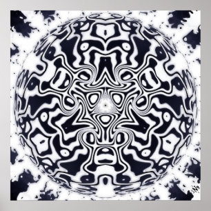 Black Hål Birth (BHB) Poster