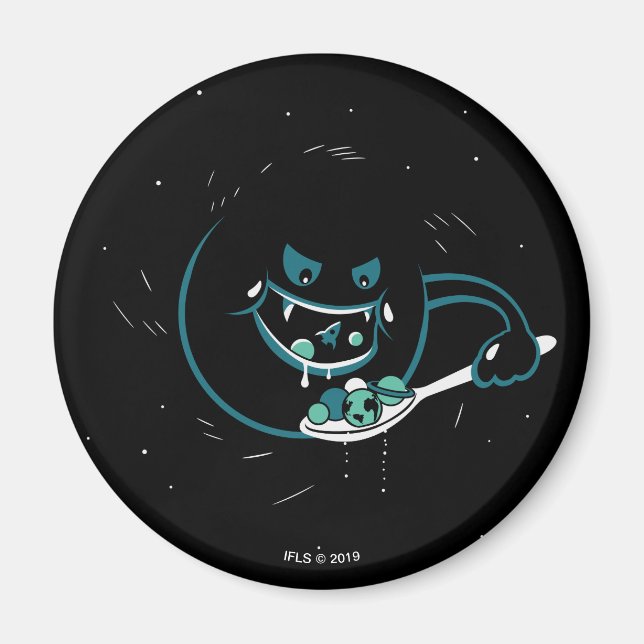Black Hål Devours Magnet (Framsidan)