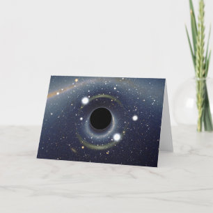 Black Hål Einstein Ring NASA Kort