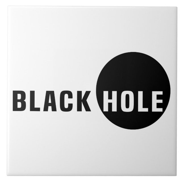 Black Hål Kakelplatta (Framsidan)