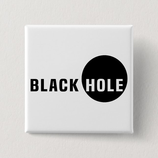 Black Hål Knapp (Framsida)