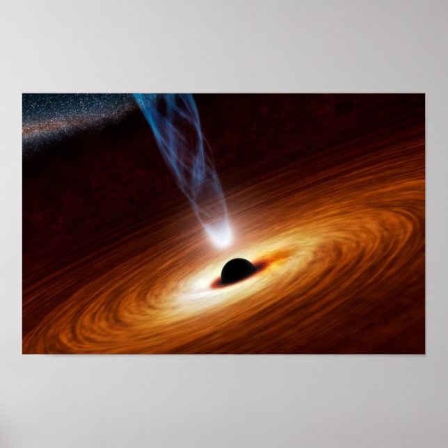 Black Hål - Monsters in Space Poster (Framsidan)