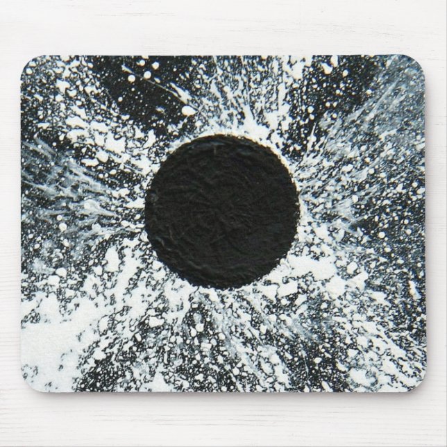 Black Hål Musmatta (Framsidan)