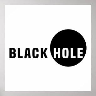 Black Hål Poster