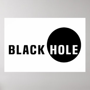 Black Hål Poster