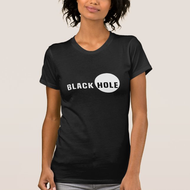 Black Hål T-shirt (Framsida)
