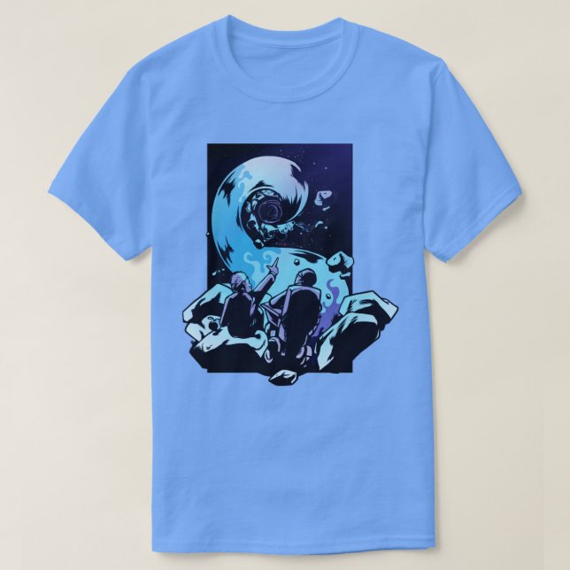 Black Hål T Shirt (Design framsida)