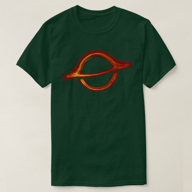Black hål t shirt (Design framsida)