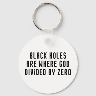 Black Hål Zero Nyckelring