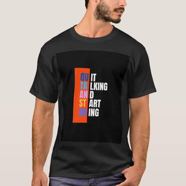 Black half sleeve shirts for smart peoples  t shirt (Framsida)