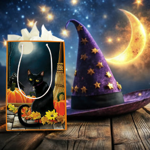 Black Halloween Cat