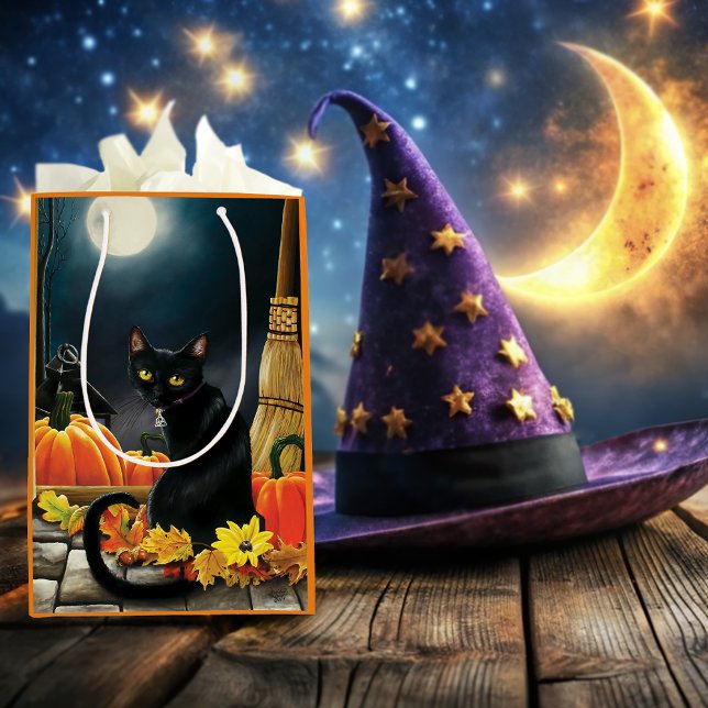 Black Halloween Cat (Skapare uppladdad)
