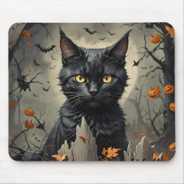Black Halloween Cat Musmatta