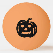 Black Halloween Jack-O-Lantern Pumpkin Shape