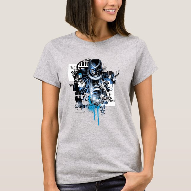 Black Hand - Blue Collage Tee (Framsida)