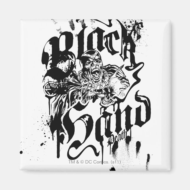 Black Hand - Collage Magnet (Framsidan)