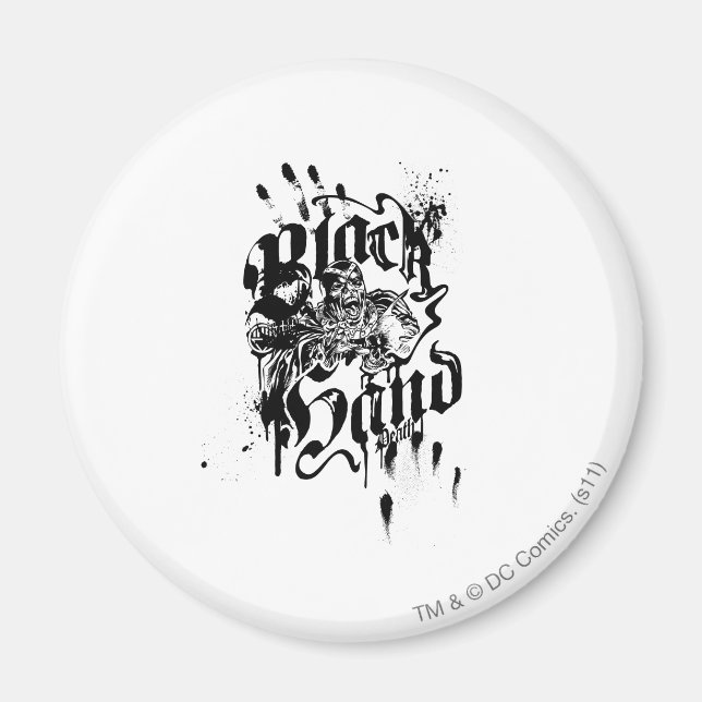 Black Hand - Collage Magnet (Framsidan)