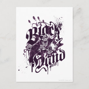 Black Hand - Lila Collage Vykort