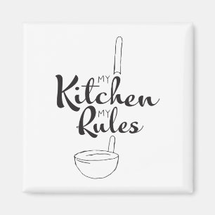 Black Hand plockade My Kitchen My Regler Button De Magnet