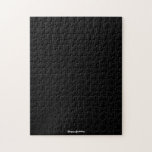Black Happy Birthday Frustrating Pussel<br><div class="desc">Black Happy Birthday Frustrating Puzzle is a fun challenge for anyone. A great joke gift idea for a puzzle loving friend. Happy Birthday is written very small on the bottom and the rest of the puzzle is colored black.</div>