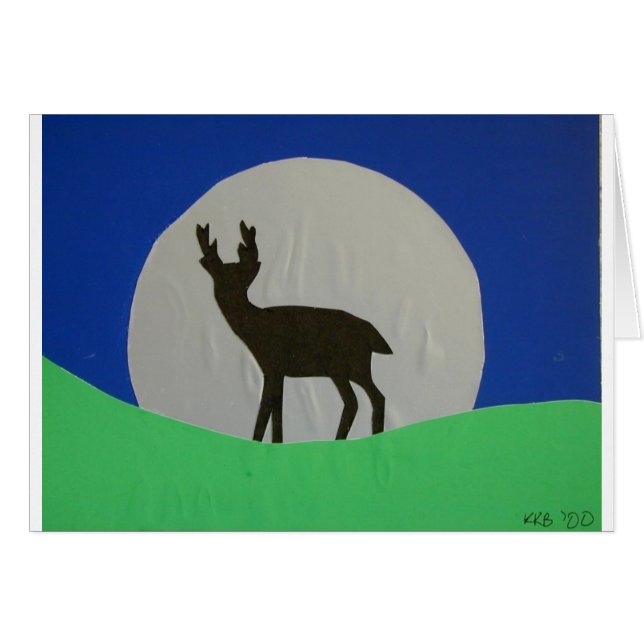 Black Hart-kort Hälsningskort (Framsidan Horizontal)