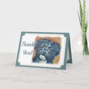 Black Havanese Puppy TACK Kort
