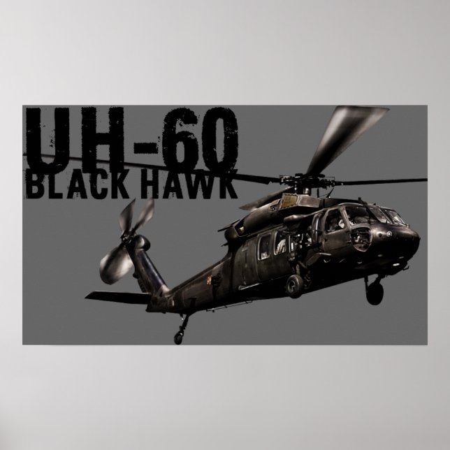 Black Hawk Poster (Framsidan)