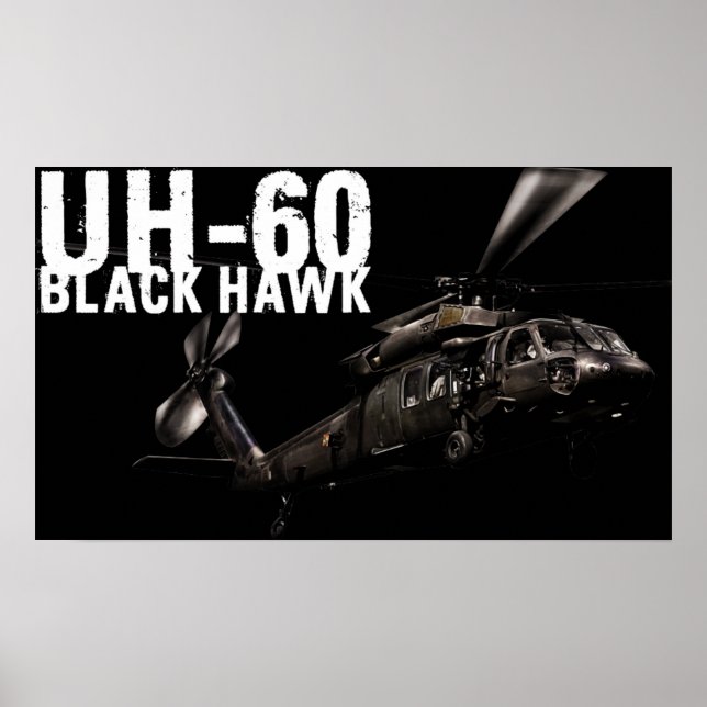 Black Hawk Poster (Framsidan)