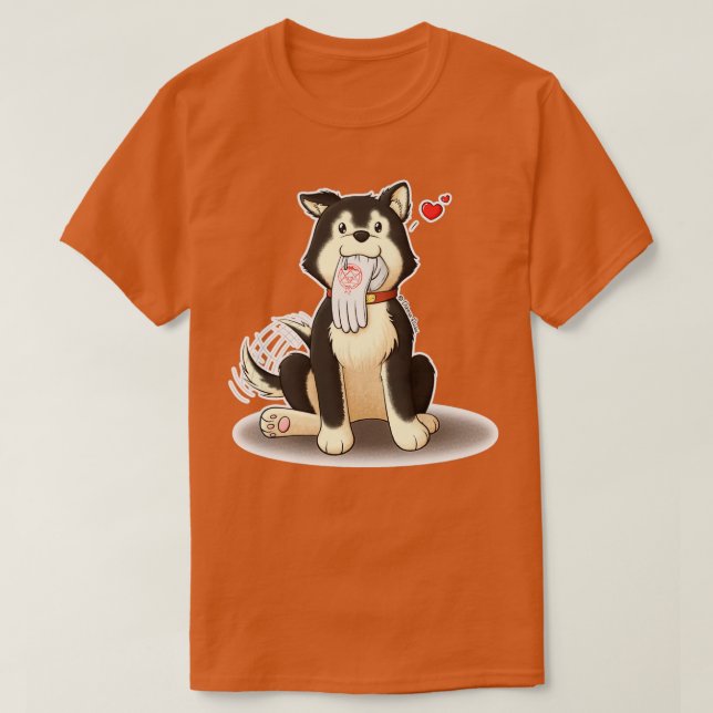 Black Hayate T Shirt (Design framsida)