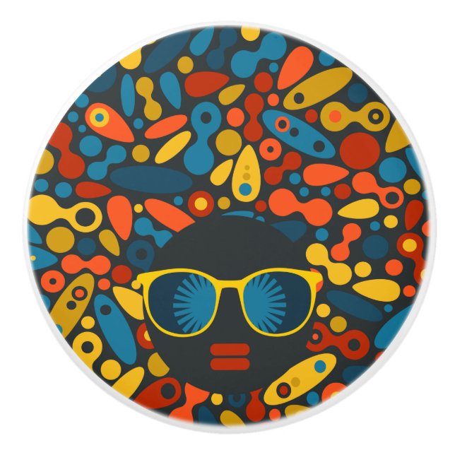 Black Head Woman #1 Knopp (Framsidan)